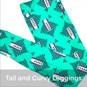 LULAROE RETRO TRIBAL style LEGGINGS
